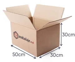 Cutie de carton 50x30x30 cm, 5 straturi